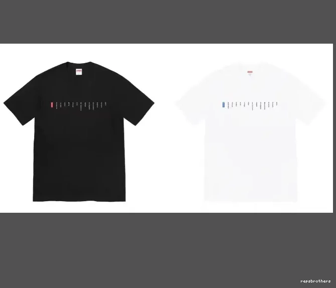 XL White Label Black Small and T-shirt sleeved M L Short S City TEE Location 23SS Store 1006